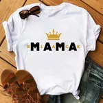 Camiseta Menina Rainha Negra Mama