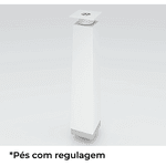 Armário Gabinete Para Cozinha Branco Vitralfer 1.20 metros 