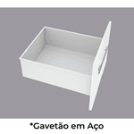 Armário Gabinete Para Cozinha Branco Vitralfer 1.20 metros 