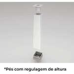 Armário Gabinete Para Cozinha Branco Vitralfer 1.20 metros 