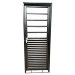 Porta Laminada Mista Sem Vidro 210x80 Cm Abertura Direita