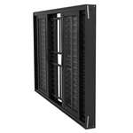 Janela Veneziana 200x100x7.2 Em Alumínio Black 