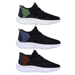 Kit 3 Pares de Tênis Ever Run - Azul / Verde / Laranja