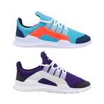 Kit 2 Pares de Tênis Safira - Azul / Roxo