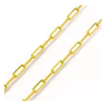 Corrente De Ouro 18k Cartie Longa De 2,5mm Com 60cm