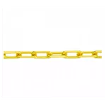 Corrente De Ouro 18k Cartie Longa De 2,5mm Com 60cm