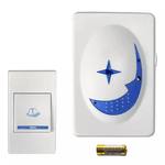 Campainha Sem Fio residencial inteligente eletrônica Wifi até 100 Metros wireless c/ vários toques bivolt plug play longo alcance resistente a água