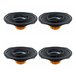Kit Alto Falantes 2 Pares Hertz Dcx 690.3 6x9 Polegadas 180w Rms Dieci 3 Vias Triaxial Coaxial