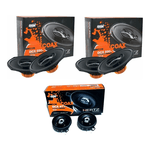 Kit Alto Falantes 2 Pares Dcx 690.3 6x9 Pol 180wrms 3 Vias Triaxial Coaxial + 1 Par Dcx87.3 3,5 Pol 60wrms Coaxial Dieci 