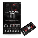 Kit 2 Vias Audiophonic Club Kc6.3 160w Rms 6,5”Pol High End Alto Falante Componente Duas Vias Alta Definição Audio Hd 
