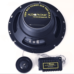 Kit 2 Vias Audiophonic Sensation Ks6.2 130w Rms 6,5”Pol High End Alto Falante Componente Duas Vias Alta Definição Audio Hd