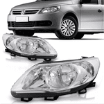 Par Farol Dianteiro Volkswagen Gol, Voyage e Saveiro G5 2009 a 2012 