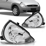 Farol Dianteiro Ford KA 1999 a 2007 Lado Esquerdo