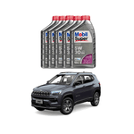 Kit troca de oleo+filtro oleo Jeep Compass Renegade DIESEL