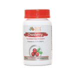Cranberry para Infecções de Urina com Vitaminas A, C, E e Zinco 640mg 60 comprimidos