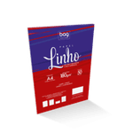 PAPEL LINHO A4 180G 50FLS