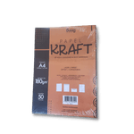 PAPEL A4 KRAFT 180G PCT.50 FLS [CX.10PCT]