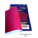 Papel Glitter Pink A4 180g 5 Fls