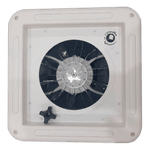 Claraboia de teto 280x280 ventilador ou exaustor 3 velocidades sem led