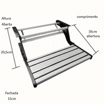 Escada 1 degrau acionamento Manual