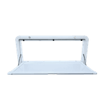 Mesa Dobravel de Metal para Motorhome Tamanho 1000x500