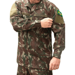 Farda Modelo Novo Exército Brasileiro Alta Solidez Camuflada