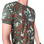 Camiseta Camuflada Dryfit Ibm Exército Brasileiro Eb