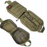 Bolsa Primeiros Socorros Organizadora Tática Militar