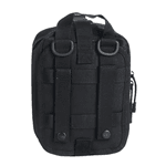 Bolsa Tática Preto Organizadora de Primeiros Socorros – Emergência Portátil Militar