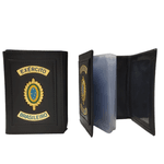 Kit Carteira Brasão Exército Brasileiro e 3 pares de Meião Preto