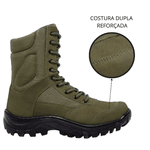 Coturno Coyote novo Modelo SELVA Julgle Green (VERDE ) Padrão EB - Sem Zíper 