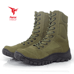 Coturno Coyote novo Modelo SELVA (VERDE ) Padrão EB - Com Zíper