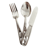 Kit Marmita Militar com Talher Inox 