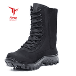 Coturno Coyote Preto - Com Zíper 