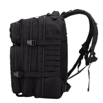 Mochila Tática Militar Preto -Multifuncional Impermeável – 50 Litros À Prova D'água De Grande Capacidade 
