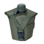 Kit Cantil e Porta cantil Militar - Verde 