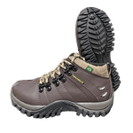 Bota Adventure, Cuturno Adventure Infantil Sola Tratorada Ferrarello Café