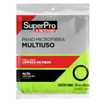 Pano Multiuso Microfibra Verde Superpro 70x50cm