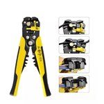 Alicate Desencapador Crimpador de Fios Automatico Fertak 1033