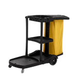 Carro Alta Capacidade Platico Preto Superpro SP9161
