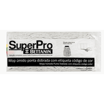 Mop Umido Algodao Branco Ponta Dobrada SuperPro 300G SP9110P