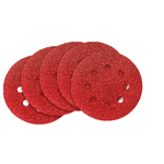 Disco de lixa com Velcro Perfurado G60 125mm 5 Pol 5 PCS MTX 738039