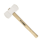 Martelo Borracha Branco 40mm Momfort