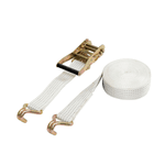 Cinta de Amarracao Com Catraca Branca 1 ton x 10M 2:1 CT 2500