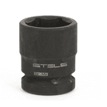 Soquete de Impacto Sextavado Curto 24mm Encaixe 1/2 MTX STELS 1392555