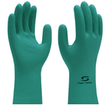 Luva Nitrilica VERDE GLOVE T-7 CA38011 Super Safety