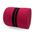 Elástico Munhequeira 80mm Rosa / Preto 
