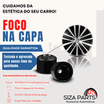 Kit 20 Capas de Parafuso 17mm VW Preto + Chave – Acabamento e Proteção