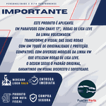 Kit 20 Capas de Parafuso 17mm VW Preto + Chave – Acabamento e Proteção