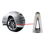Kit 5 Apliques Cromados Hyundai i30 – Substituição Perfeita para Rodas Originais